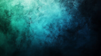 Fototapete - An abstract texture background, blending black, blue, and green hues for a sophisticated matte finish