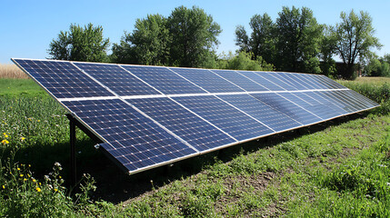 Aufkleber - Solar energy specialists monitor control panels to optimize solar panels' alignment with the sunlight, embodying professional engineering in renewable energy