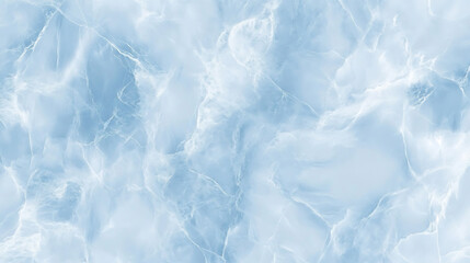 Poster - Light blue marble background