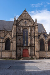 Wall Mural - The St Germain Church (Rennes, Ille-et-Vilaine, Bretagne, France)