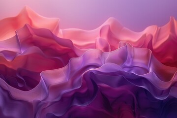Poster - A detailed view of textured pink and purple fabric, suitable for textile design or fashion illustration