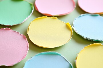 Aufkleber - A collection of colorful balls on a surface