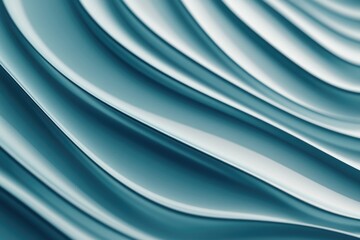 Poster - A close-up shot of wavy blue background, great for abstract or creative designs