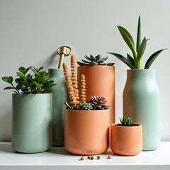 Poster - plant in flowerpot