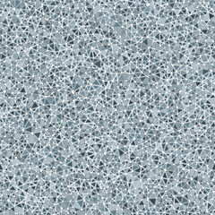 Poster - abstract background with mosaic triangle shapes. rounded solid shapes in frames. tiny triangles size