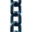 © nattapon - Close-up of a strong, metallic chain against a bright background, highlighting its links and texture, This image can be used in industrial design, strength representation, or security-related themes,