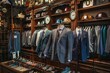 © MahmudulHassan - Luxury and fashionable suits in a shop