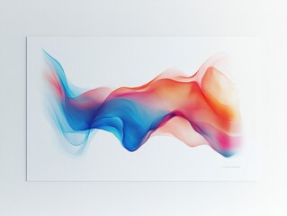 Poster - A customizable poster template designed for educational or scientific presentations, featuring a dedicated area for personalized text against a clean white backdrop