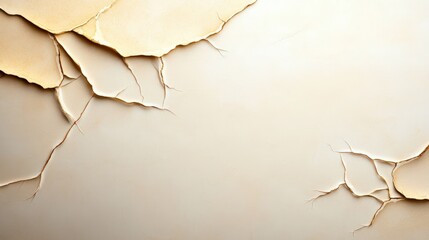 Poster - Vintage grunge paper texture background with natural wear and subtle cracks, displayed for an aged design effect.