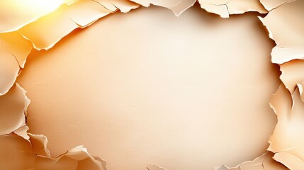 Poster - Aged grunge paper texture background, with uneven wear and soft imperfections perfect for antique designs.