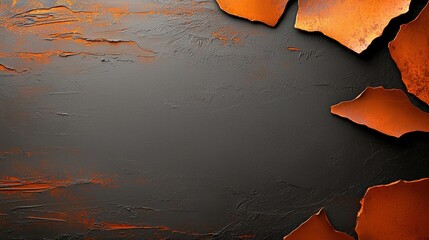 Poster - Detailed image of a raw, rough metal texture background with visible grain and surface marks, capturing industrial appeal for design use.