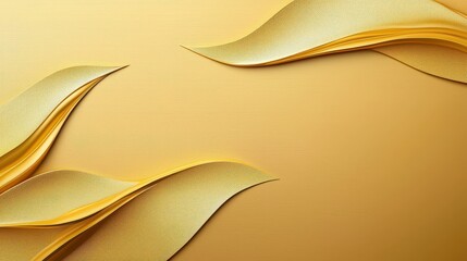 Aufkleber - Gold paint texture background with fine brushstrokes, metallic sheen, with rich detail.