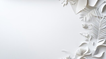 Poster - Soft, detailed paper texture background background with natural elements, ideal for graphic design or background use, isolated against a white backdrop.