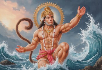 Wall Mural - Lord Hanuman | Hanuman Jayaniti