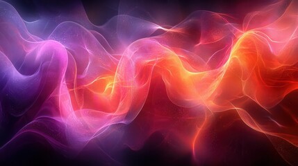 Poster - Dynamic energy flow composition of swirling colors abstract environment art perspective visual concept for artistic expression