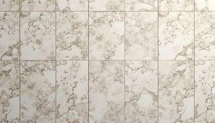Wall Mural - tiled bathroom wall texture with soft lighting and natural colors for contemporary interiors
