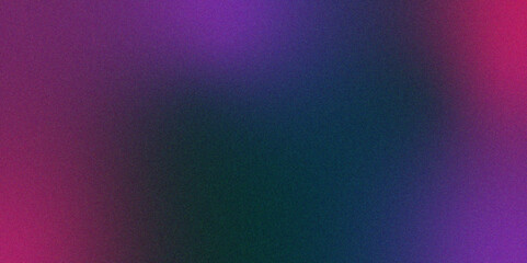 Poster - Digital grainy gradient with a colorful soft noise effect. Vintage Grunge Texture Pattern Blue purple and pink Tones for Artful Wallpaper. Gradient blur, noise, grain, texture. abstract background.	