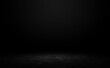 © natrot - Product showcase background. Black studio room background. Use as montage for product display