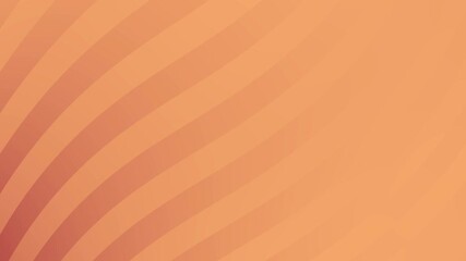Poster - Orange background with curved lines for depth and texture. Perfect for abstract designs, modern presentations, web graphics, or artistic backgrounds.