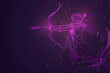 © Kateryna - Astrological composition with Sagittarius zodiac sign symbol