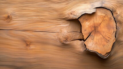 A close up photograph of a weathered wooden plank, showing the intricate grain pattern and natural imperfections of the wood.