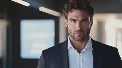 Poster - A man in a suit