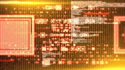 Animated high-tech background. Abstract background