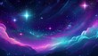 © fotoluigi868 - A vibrant starry space scene featuring deep purples and teals, holographic effects, and glo_1(190)