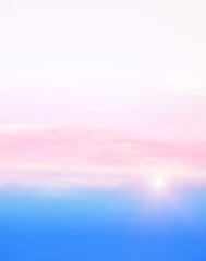 Wall Mural - sky and clouds vertical photo