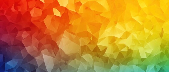 Abstract Colorful Low Poly Background