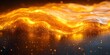© Clipart - Abstract Liquid Gold Flow