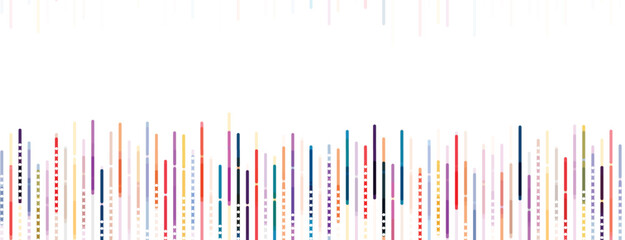 Wall Mural - abstract dna science and technology concept