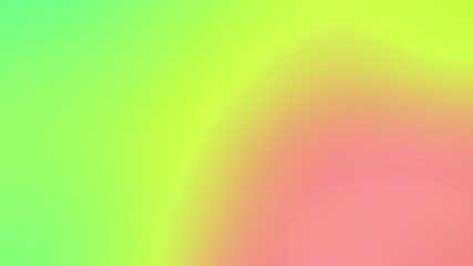 Poster - Gradient color transition in abstract motion background. Vibrant abstract gradient animation with soft color blend. Smooth gradient texture background. Creative and trendy animation in vivid colors