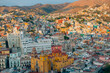 Guanajuato, Mexico. December 24, 2023 Architecture and facade in city houses in Guanajuato, Mexico.