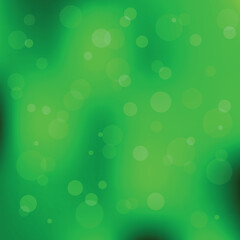 Fototapete - White bokeh lights on green background. bokeh lights. glowing bokeh abstract background. christmas light. festive designs. glowing light. green shining background