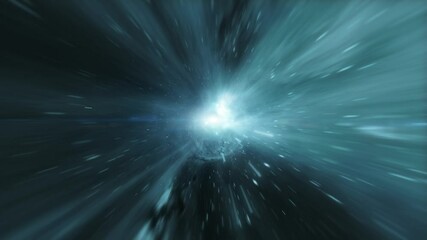 traveling through a wormhole at lightspeed to planet earth