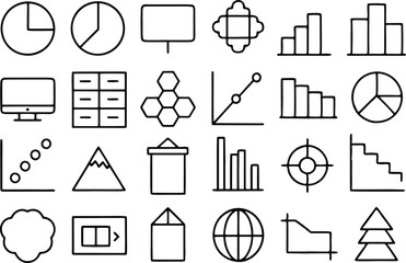 set of icons