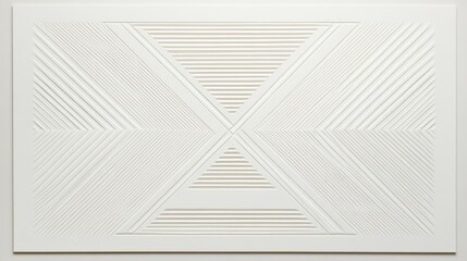 Poster - Abstract Geometric Pattern with Intersecting Lines and Textures Creating a Modern Artistic Display for Interior Design Inspiration and Contemporary Decoration