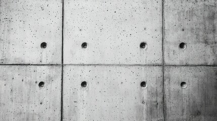 Poster - Close-Up of Raw Concrete Texture in Brutalist Style
