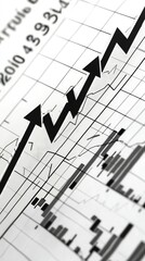 Poster - Business Growth Graph Illustration