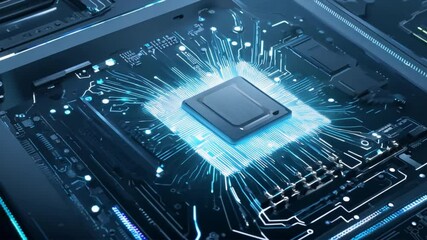 Aufkleber - Exploring Technology of Computer Processors Circuitry and Electronics Unveiled