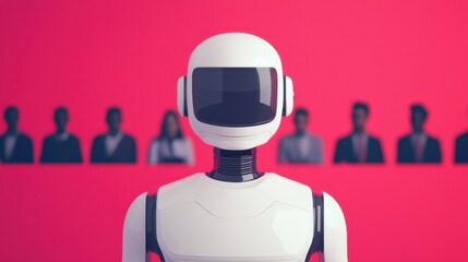 Poster - Robot integration in human resource management future trends in technology and workforce dynamics