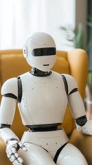 Poster - Robot revolution in human resources future technology insights in a modern office environment