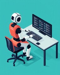 Poster - Robot revolution future human resource management in a tech-driven workspace environment