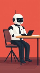 Poster - Robot revolution future of human resource management in the business environment