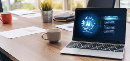 Generative AI virtual assistant tools for prompt engineer and user for ease of engage artificial intelligence AI technology help people to work with generative AI functions by prompting the AI snugly