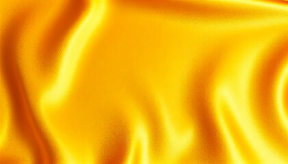 smooth golden fabric silk texture bright yellow material elegant flowing satin abstract luxury backg