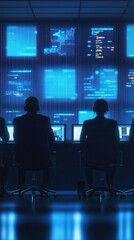 Poster - Social media monitoring data center digital analytics high-tech environment user engagement