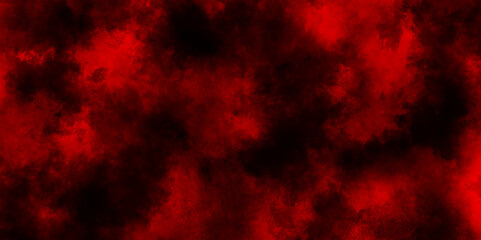 Wall Mural - bloody red grunge texture scratched background, black background with billowing red smoke with stains, Red powder explosion cloud on black for any design and design related works.