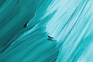 Poster - A close-up view of textured blue paint
